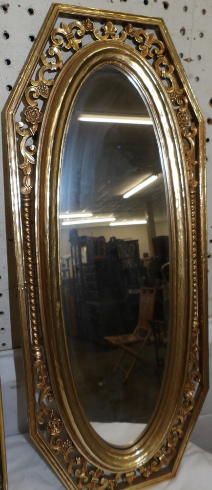 Two Gilded Frame Mirrors - 3