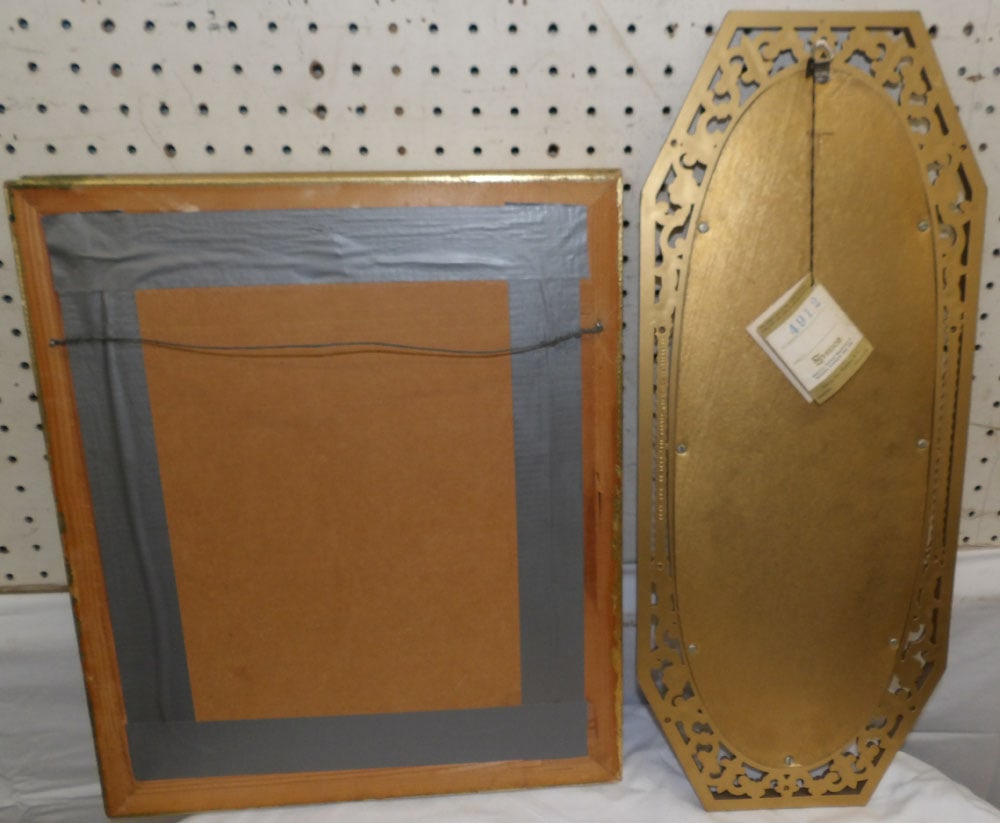 Two Gilded Frame Mirrors - 4