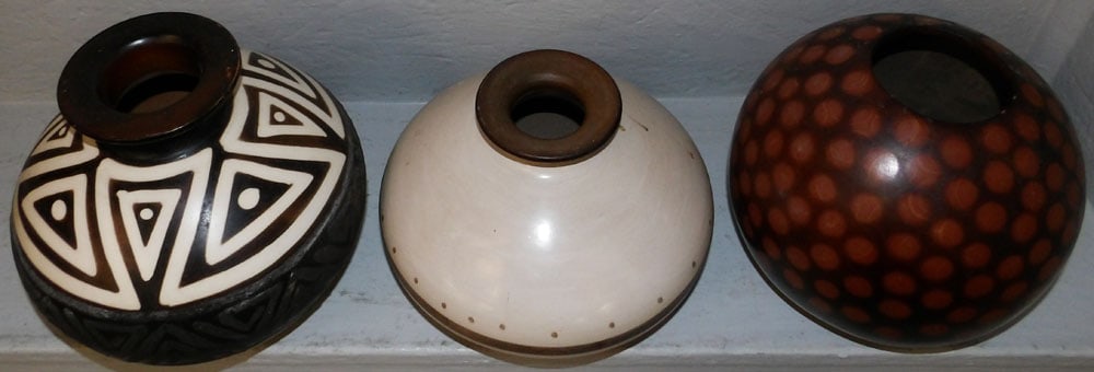 Three Peruvian Pottery Vases - 2
