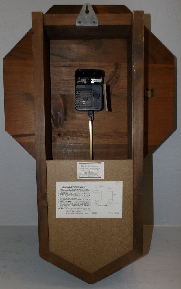 Pine Decorative Clock by Seth Thomas - 7