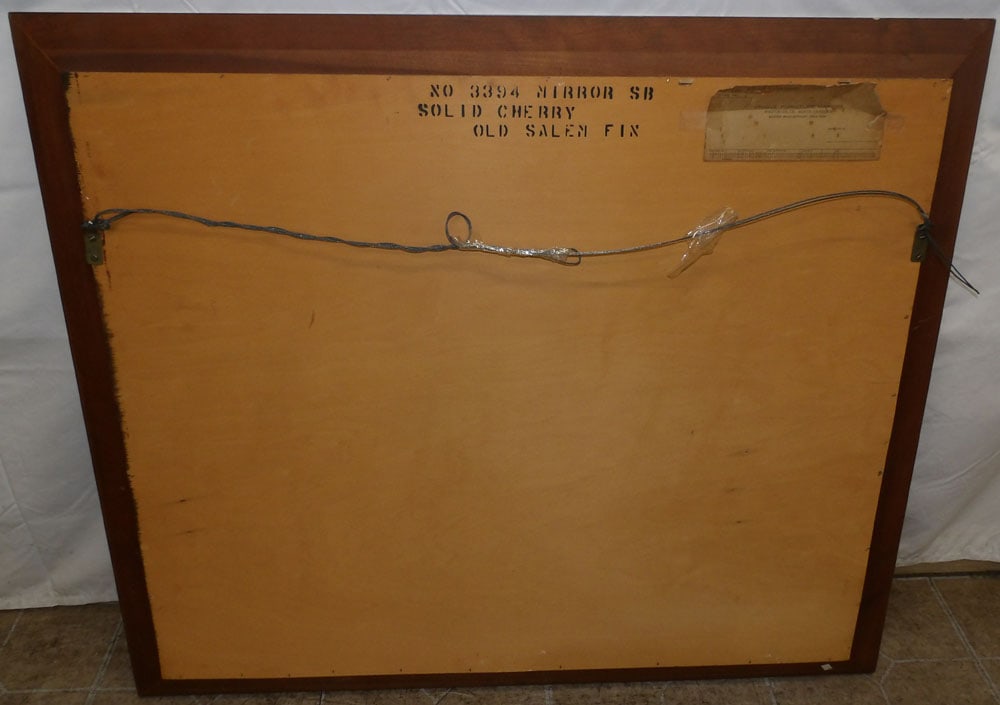 Cherry Framed Mirror - 4