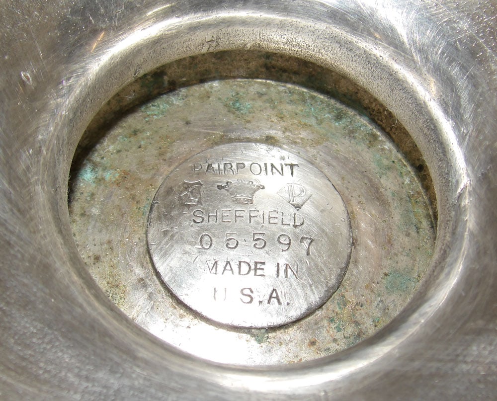 Three Silverplated Items - 5