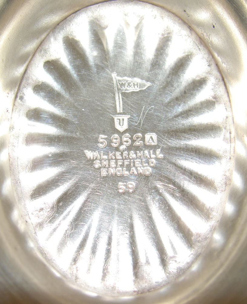 Three Silverplated Items - 6