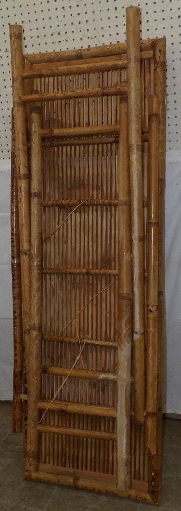 Folding Bamboo Console - 4