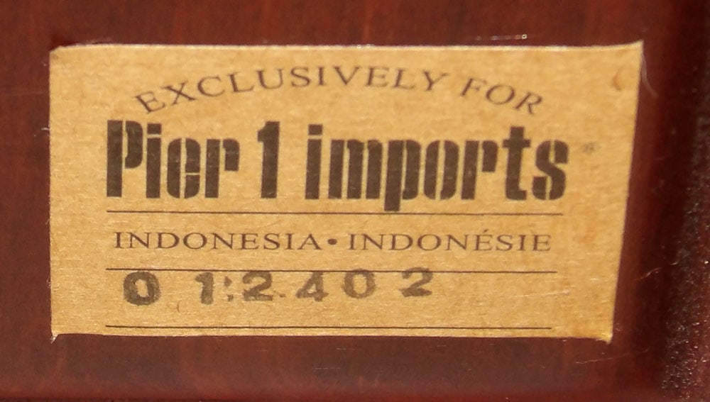 Cherry Three Panel Room Divider - 4