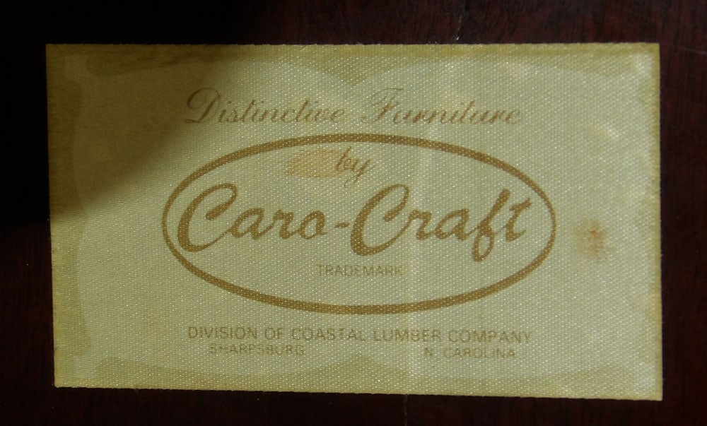 Round Mahogany Stand - 4