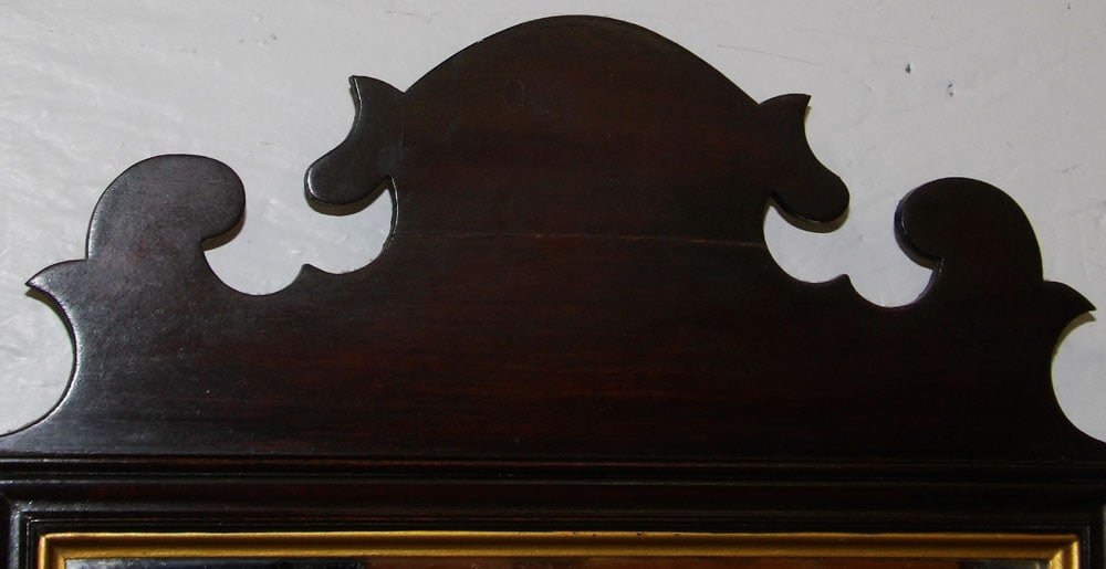 Mahogany Framed Mirror - 3