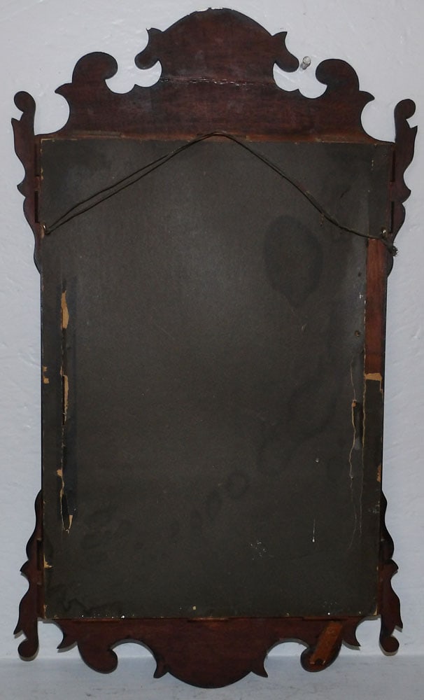 Mahogany Framed Mirror - 4