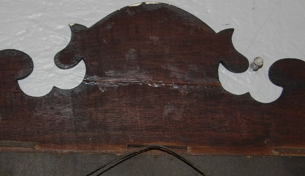 Mahogany Framed Mirror - 5