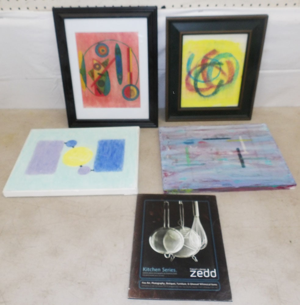 Four Framed Prints: Four Framed Prints . Up to 15" x 12" "ALL DESCRIPTIONS AND ANY CONDITION STATEMENT GIVEN BY LANGSTON AUCTION GALLERY ARE STRICTLY?OPINIONS?AND LANGSTON'S SHALL HAVE NO RESPONSIBILITY FOR ERRORS OR OMI