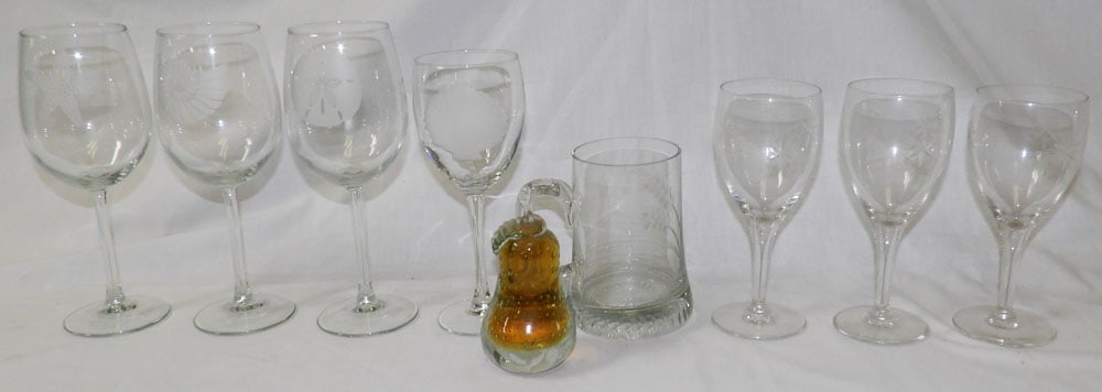 Lot of Stemware & Paperweights (1 of 6)
