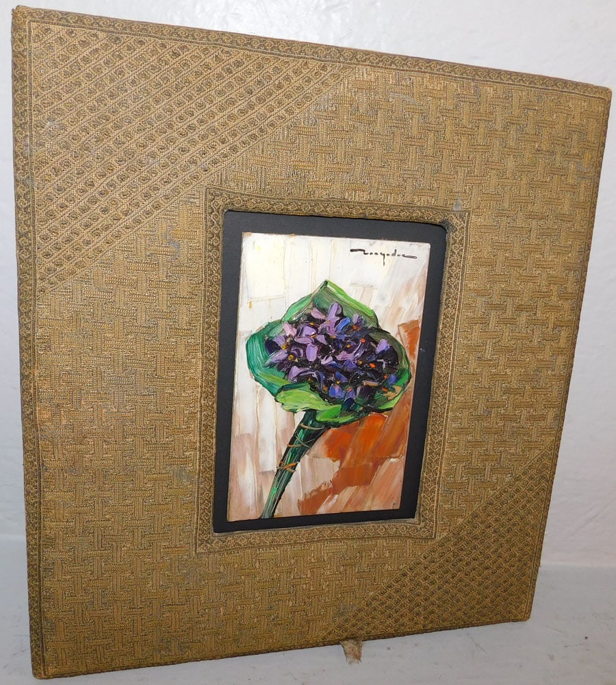 Framed Oil on Board Still Life Artist Signed: Framed Oil on Board Still Life Artist Signed . 15 1/4" x 14 1/4" ALL DESCRIPTIONS AND ANY CONDITION STATEMENT GIVEN BY LANGSTON AUCTION GALLERY ARE STRICTLY OPINIONS AND LANGSTON'S SHALL HAVE NO RESPO