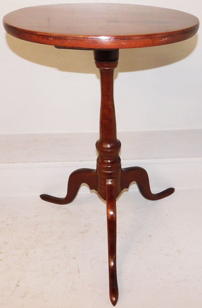 19th Century Mahogany Candlestand (1 of 4)