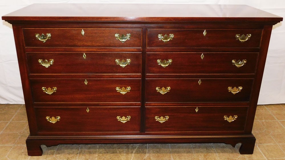 Mahogany Eight Drawer Chest by Craftique (1 of 6)