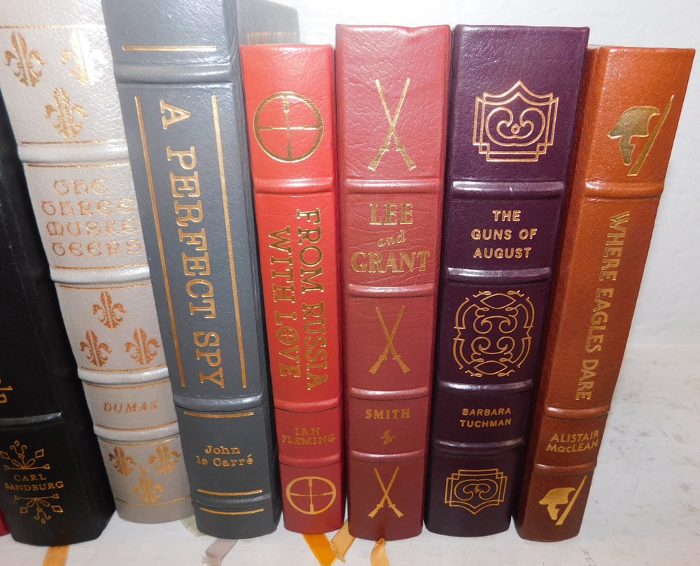 Ten Leather Bound Books by Franklin Library (1 of 3)