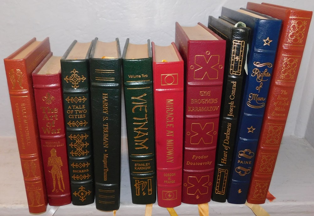 Ten Leather Bound Books by Franklin Library (1 of 5)