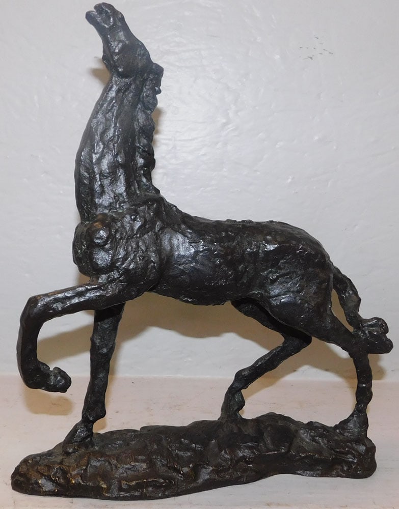 Bronze Sculpture of Stallion (1 of 2)