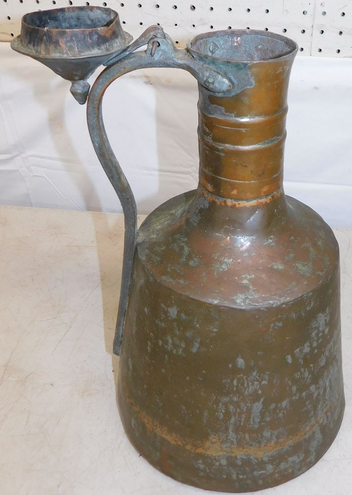 Antique Copper Jug - 2