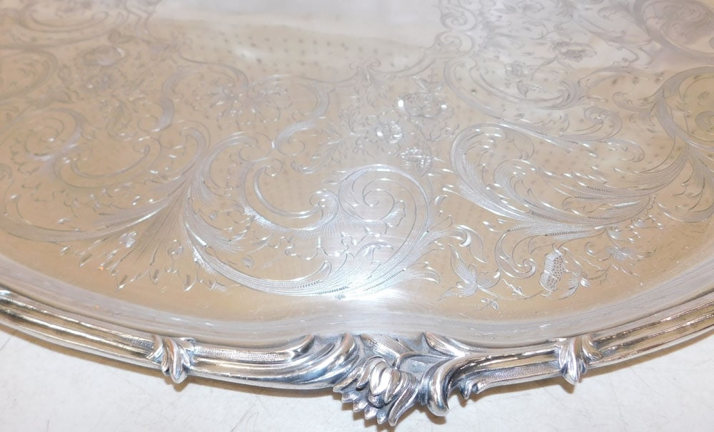 Oval Sheffield Serving Tray - 2