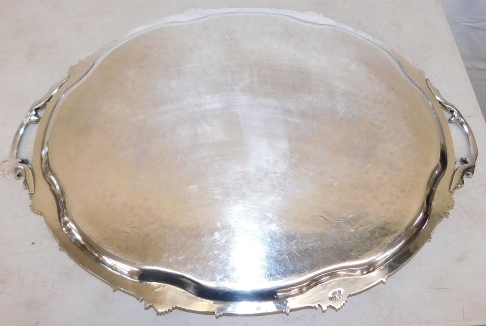 Oval Sheffield Serving Tray - 5