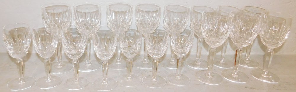 Eighteen Pieces of Waterford Stemware, "Kilvare" (1 of 2)