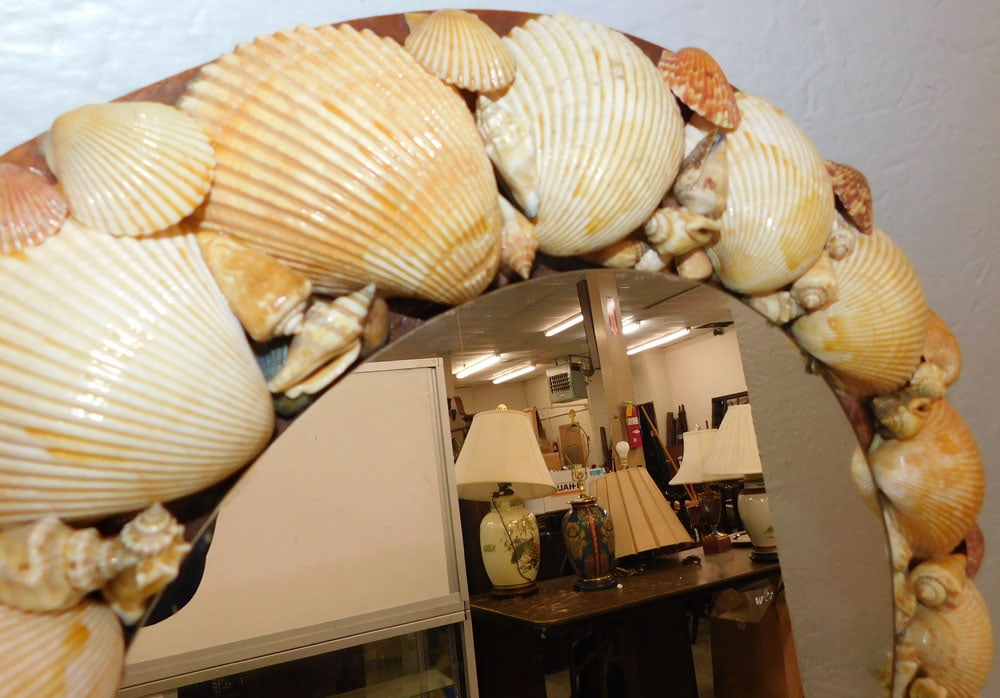 Seashell Framed Mirror - 2