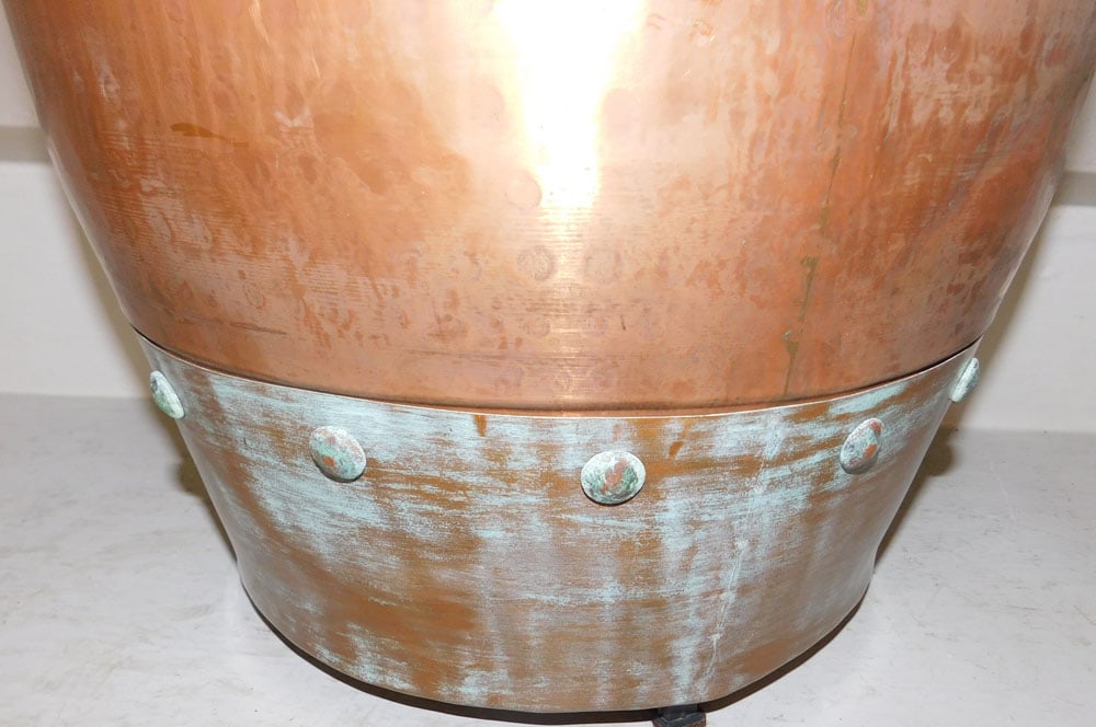 Copper Garden Seat - 3