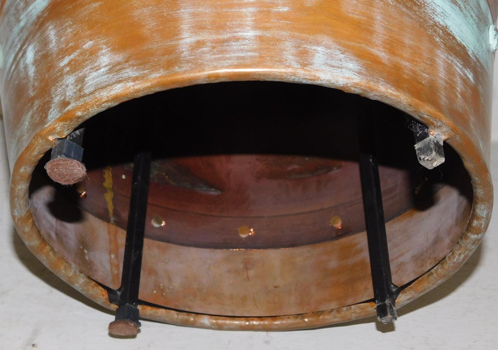 Copper Garden Seat - 5