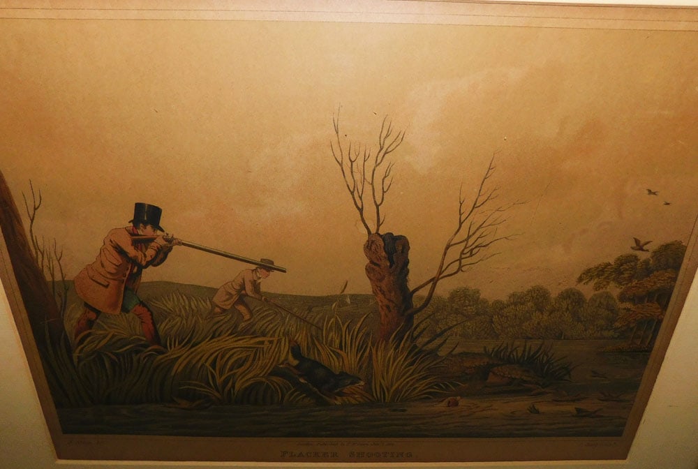 Three Framed Hand Colored Hunt Scene Engravings - 2