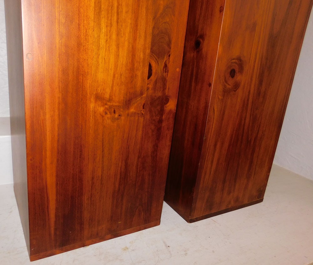 Two Modern Pine Pedestals - 3