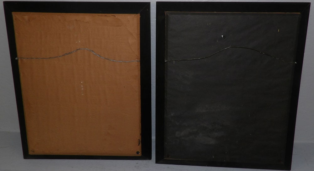 Two Framed Hand Colored Fruit Month Engravings - 7