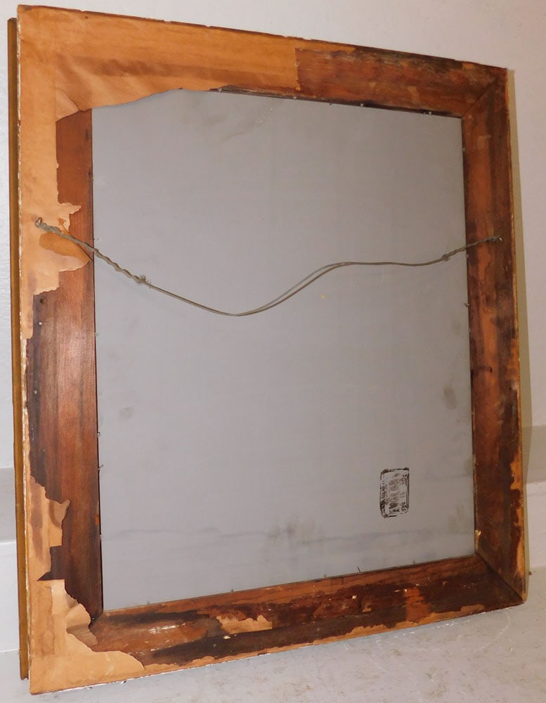 Antique Gilded Frame Mirror - 5