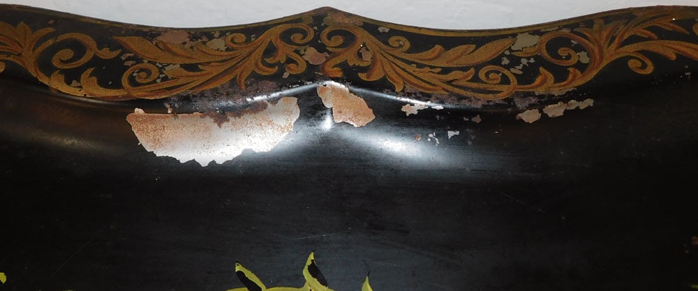 Painted Tole Tray - 4