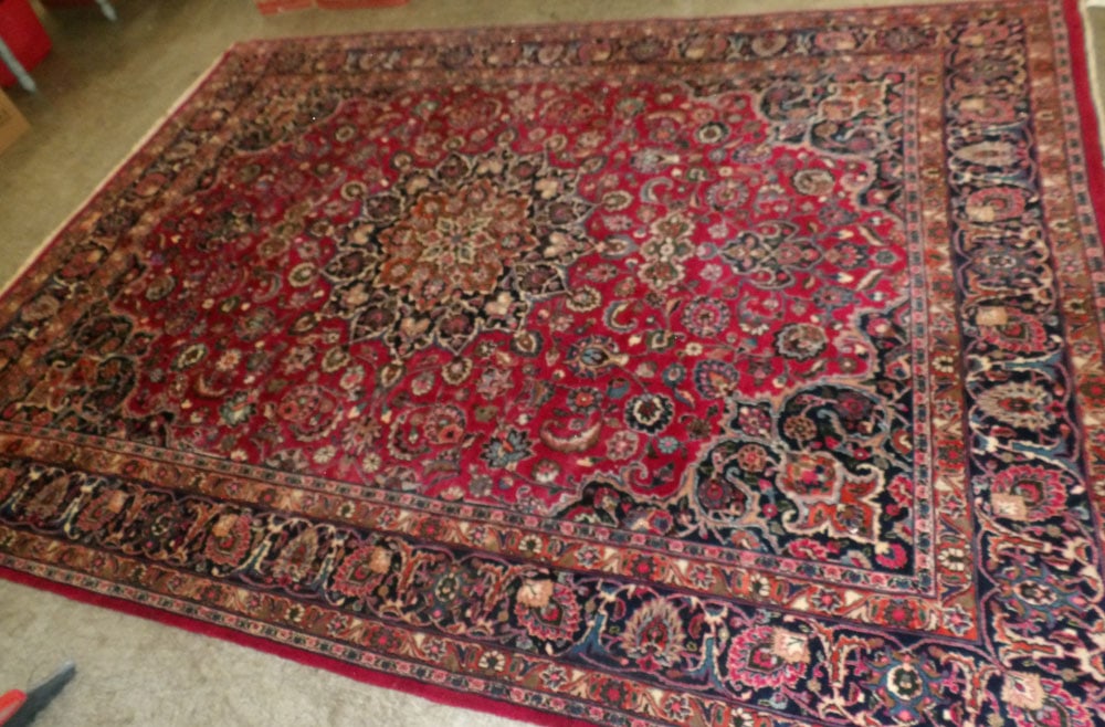 9' 6" x 12' 10" Hand Made Oriental Rug (1 of 5)
