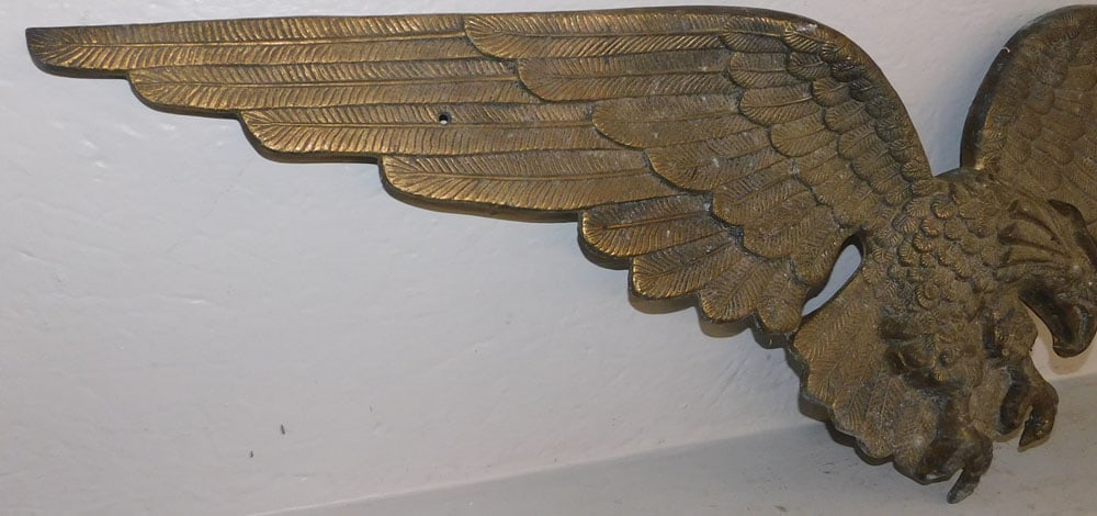 Metal Eagle Wall Hanging - 2