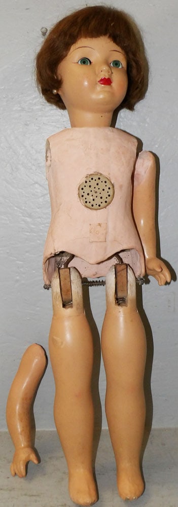 Antique Composition Doll (1 of 4)