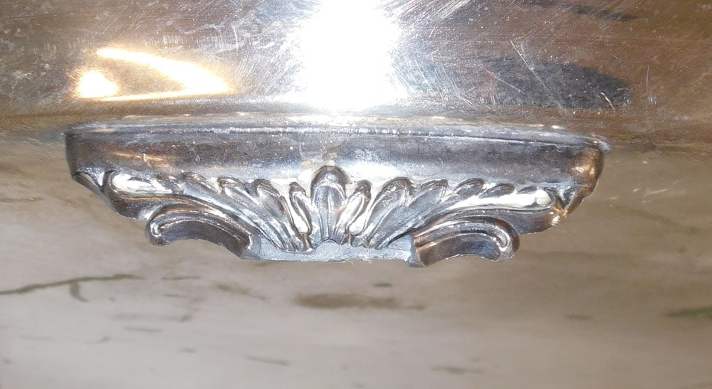 Oval Silverplated Serving Tray - 8