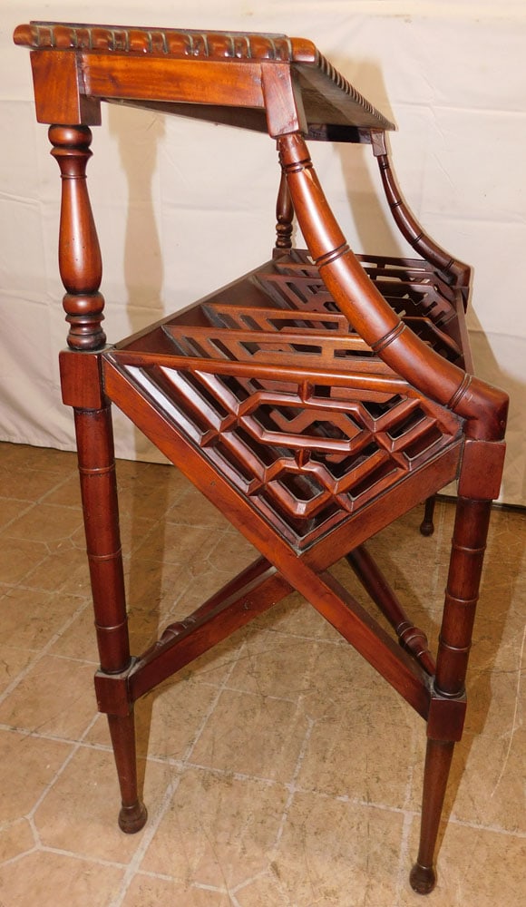 Mahogany Book Stand - 3