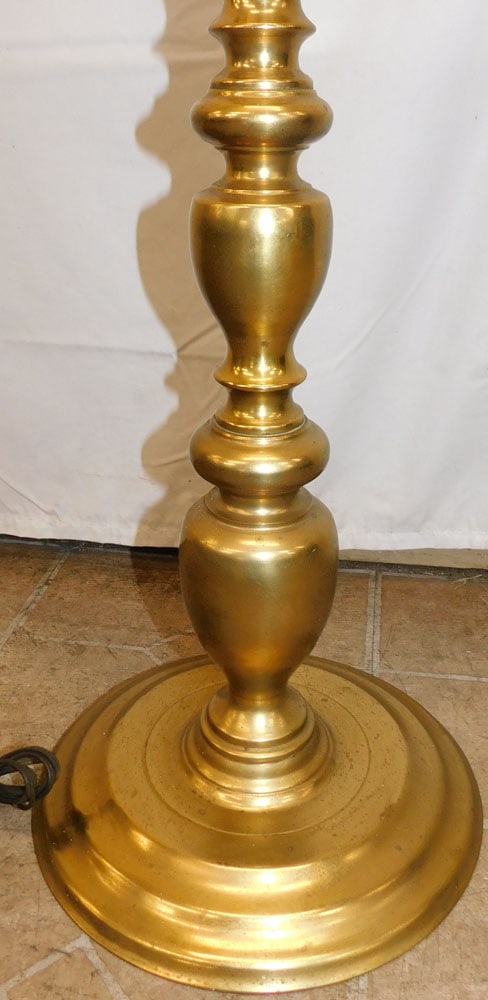 Brass Floor Lamp - 2
