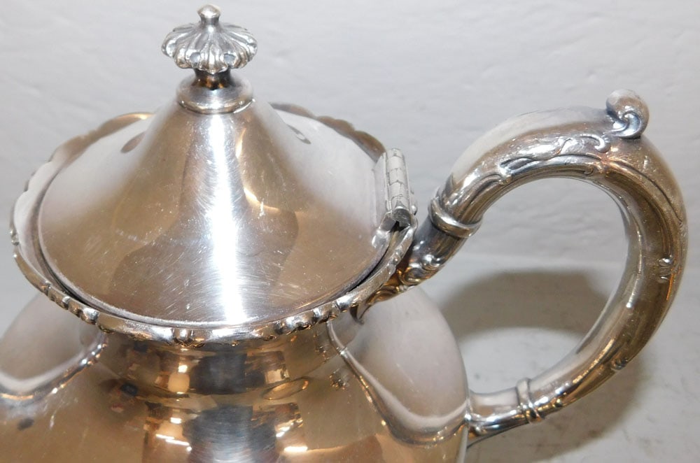 Five Piece Silverplated Tea Service - 5