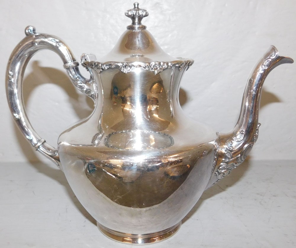 Five Piece Silverplated Tea Service - 6