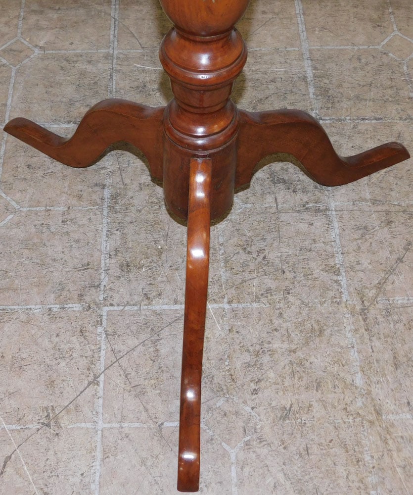 Bench Made Cherry Tilt Top Candlestand - 3
