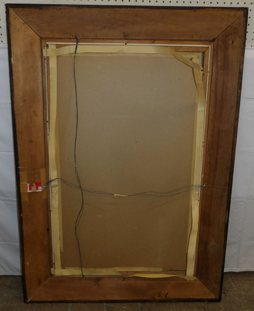 Antique Gilded Frame Mirror - 4
