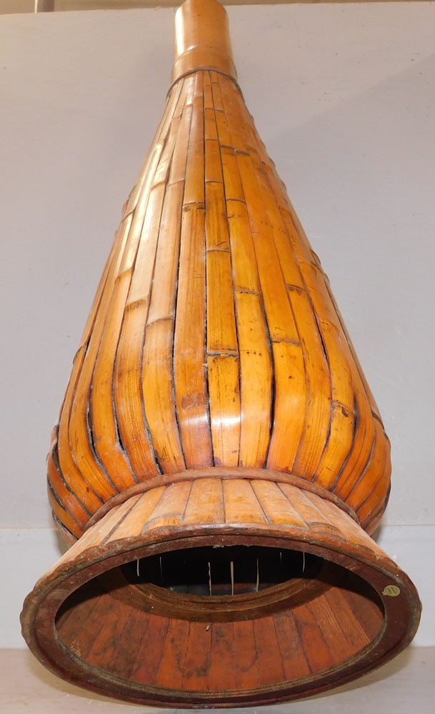 Bamboo Decorative Vase Form - 2