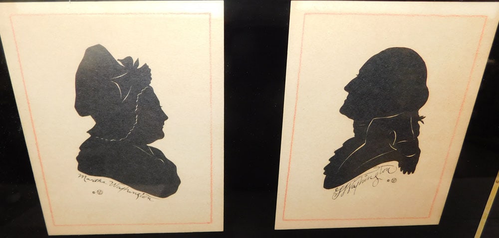 Two Framed Silhouettes - 4