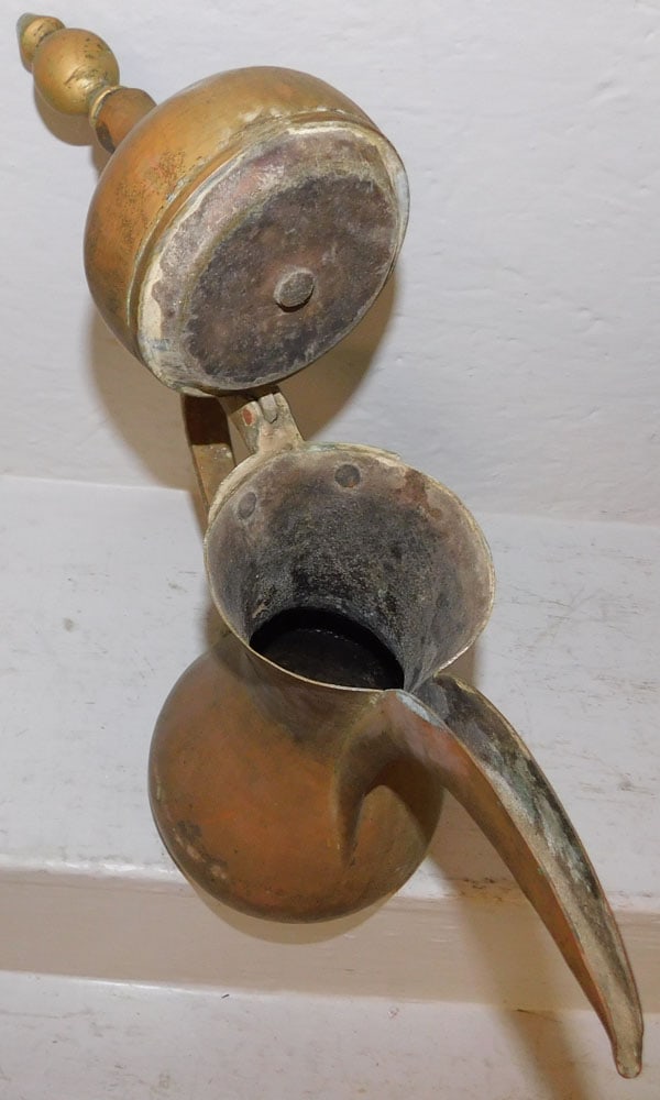 Antique Brass Ewer - 2