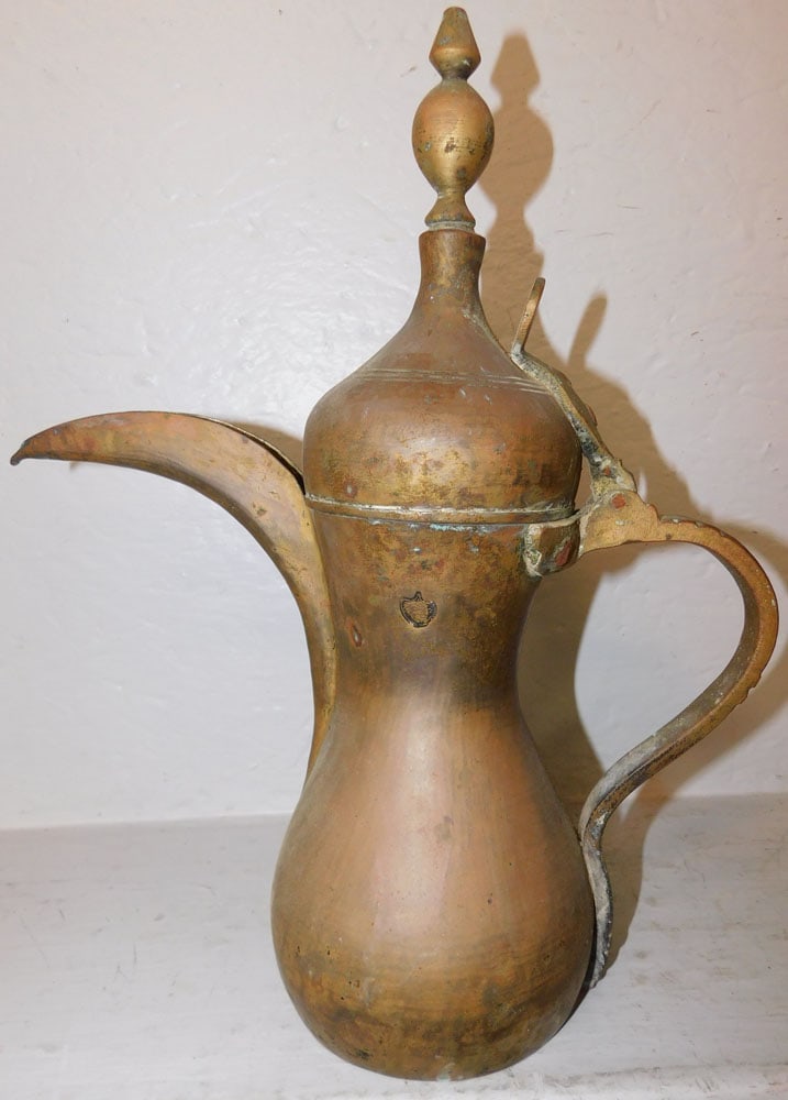 Antique Brass Ewer - 3