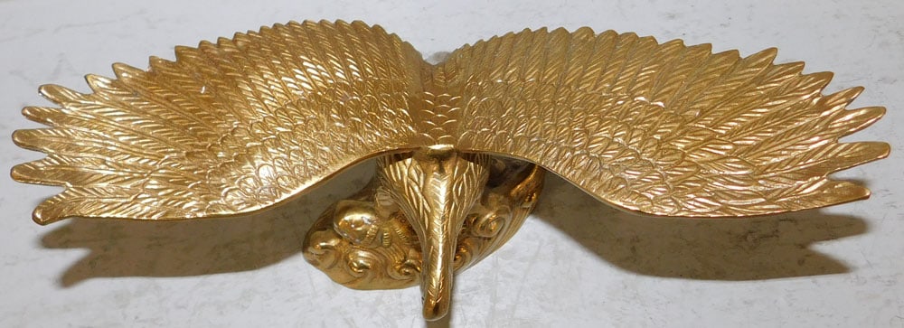 Brass Eagle Sculpture - 3