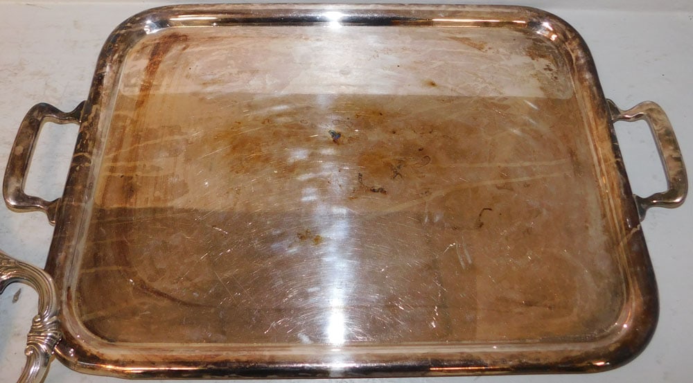 Two Silverplated Serving Trays - 6