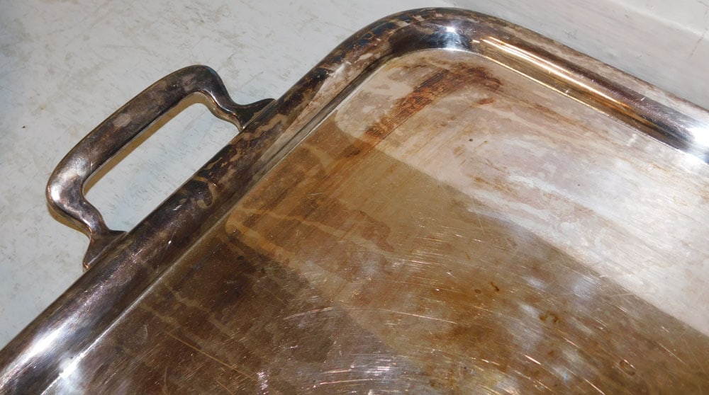 Two Silverplated Serving Trays - 8